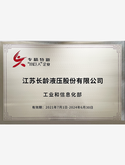專(zhuān)精特新“小巨人”企業(yè)